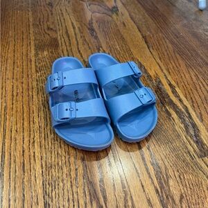 Birkenstock Arizona Sky Blue Double Strap Sandals